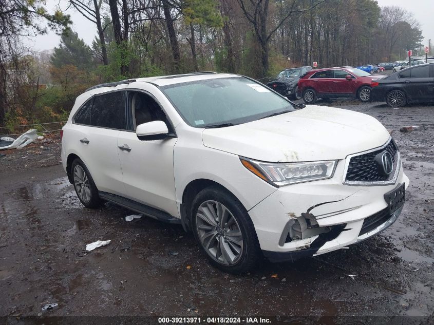 2017 ACURA MDX TECHNOLOGY PACKAGE