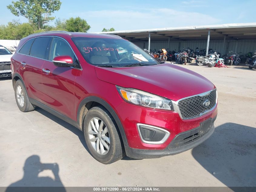 2017 KIA SORENTO 3.3L LX