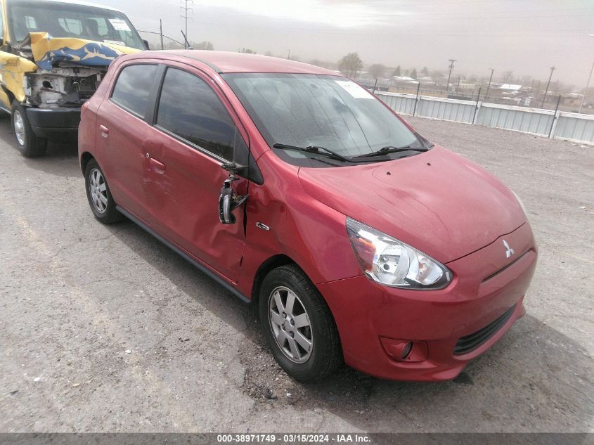 2015 MITSUBISHI MIRAGE ES