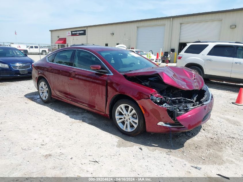 2017 CHRYSLER 200 LIMITED PLATINUM