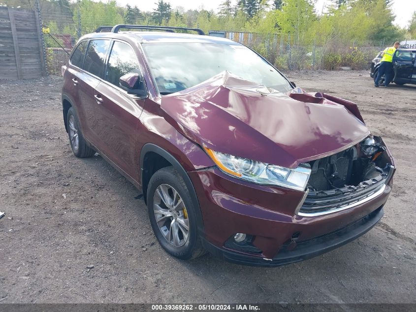 2014 TOYOTA HIGHLANDER LE PLUS V6