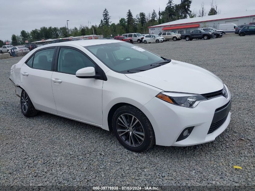 2016 TOYOTA COROLLA LE PLUS