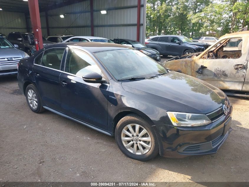 2014 VOLKSWAGEN JETTA HYBRID SE