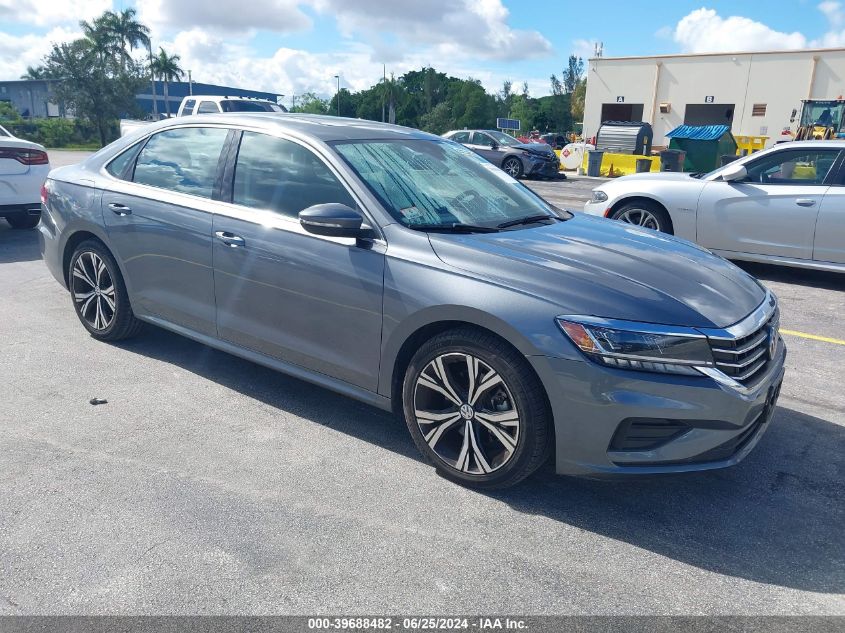 2021 VOLKSWAGEN PASSAT 2.0T SE