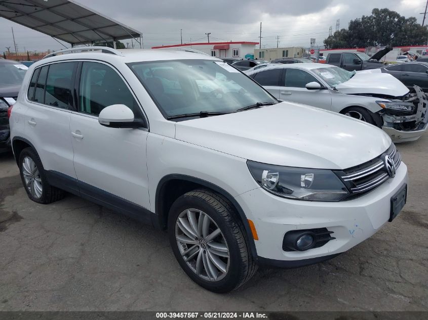 2014 VOLKSWAGEN TIGUAN SE