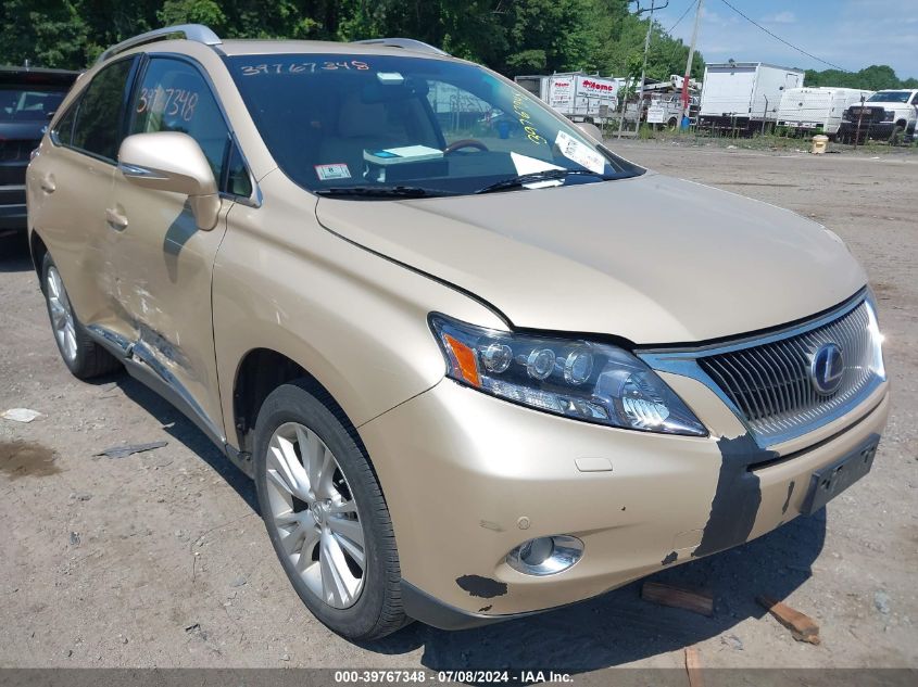 2010 LEXUS RX 450H