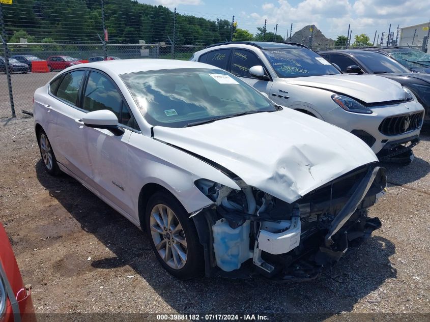 2017 FORD FUSION HYBRID SE HYBRID