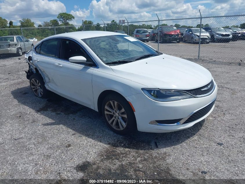 2016 CHRYSLER 200 LIMITED PLATINUM