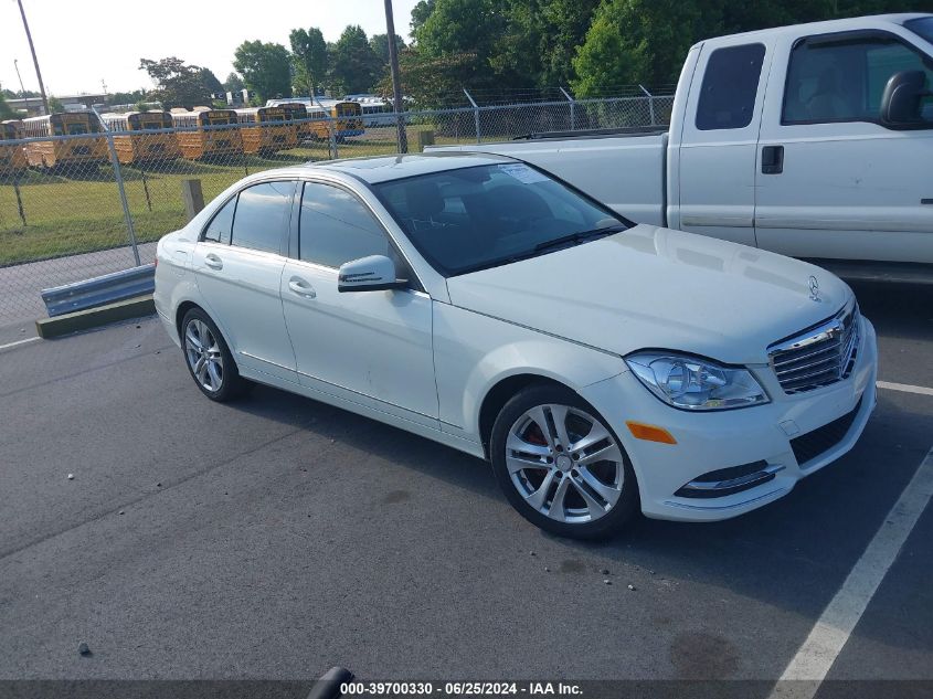 2012 MERCEDES-BENZ C 300 LUXURY 4MATIC/SPORT 4MATIC