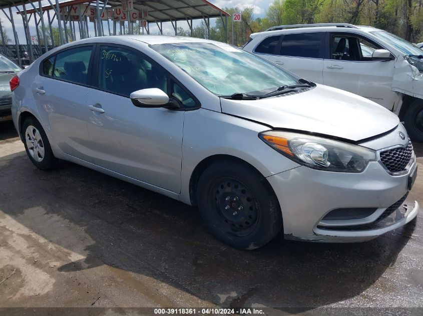 2015 KIA FORTE LX