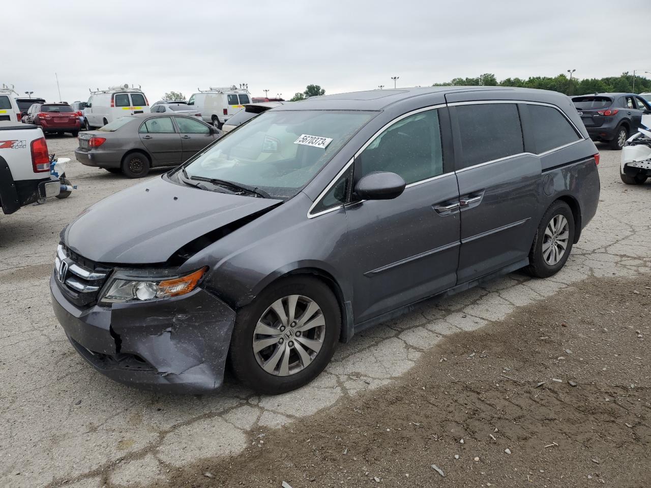 2014 HONDA ODYSSEY EXL