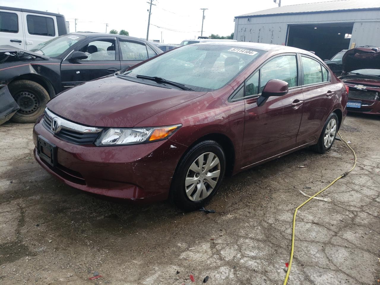 2012 HONDA CIVIC LX