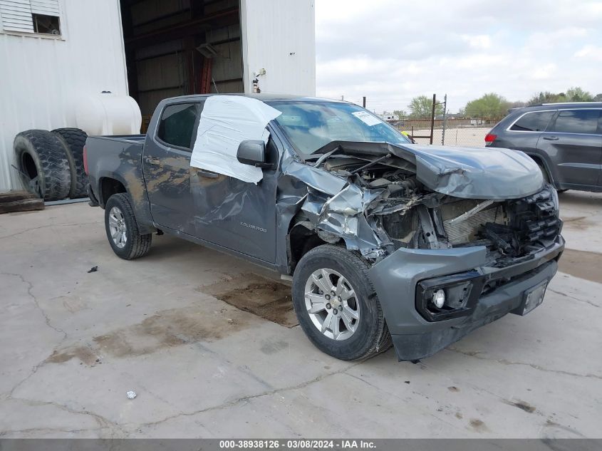 2021 CHEVROLET COLORADO 2WD  SHORT BOX LT