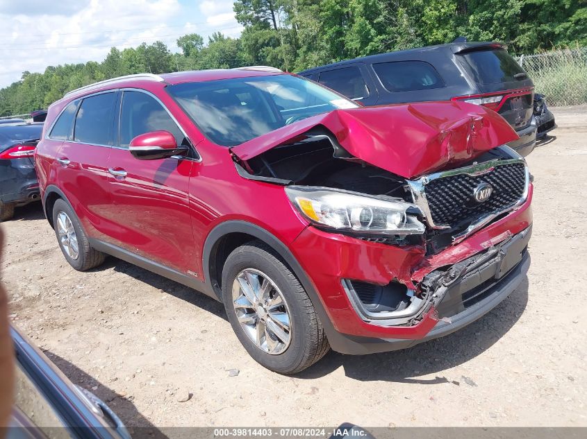 2017 KIA SORENTO 3.3L LX