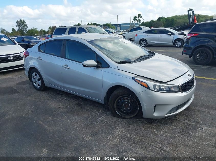 2018 KIA FORTE LX