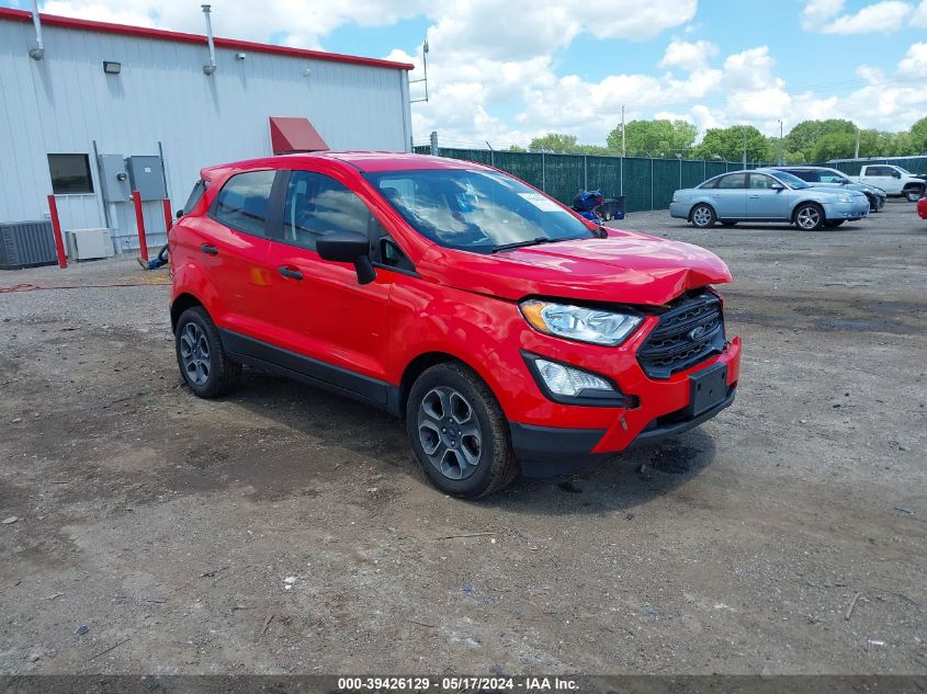 2020 FORD ECOSPORT S