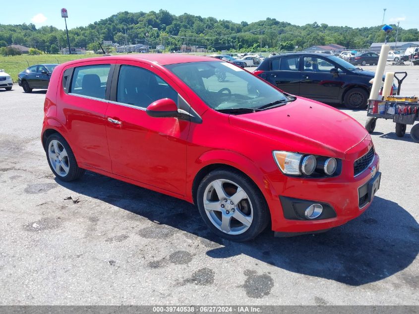 2015 CHEVROLET SONIC LTZ AUTO