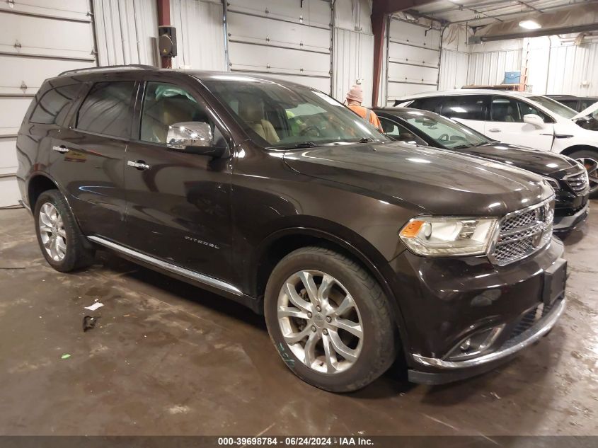 2017 DODGE DURANGO CITADEL AWD