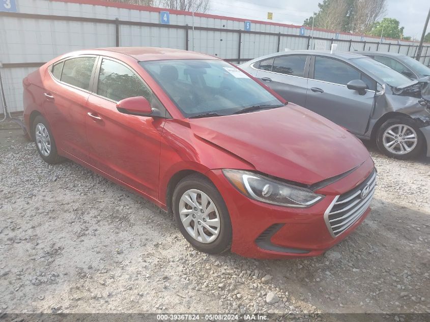 2018 HYUNDAI ELANTRA SE