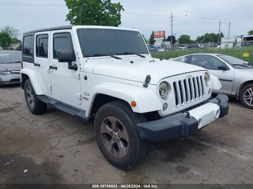 2016 JEEP WRANGLER UNLIMITED SAHARA