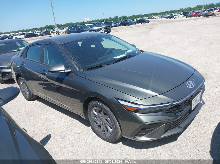 2024 HYUNDAI ELANTRA HYBRID BLUE