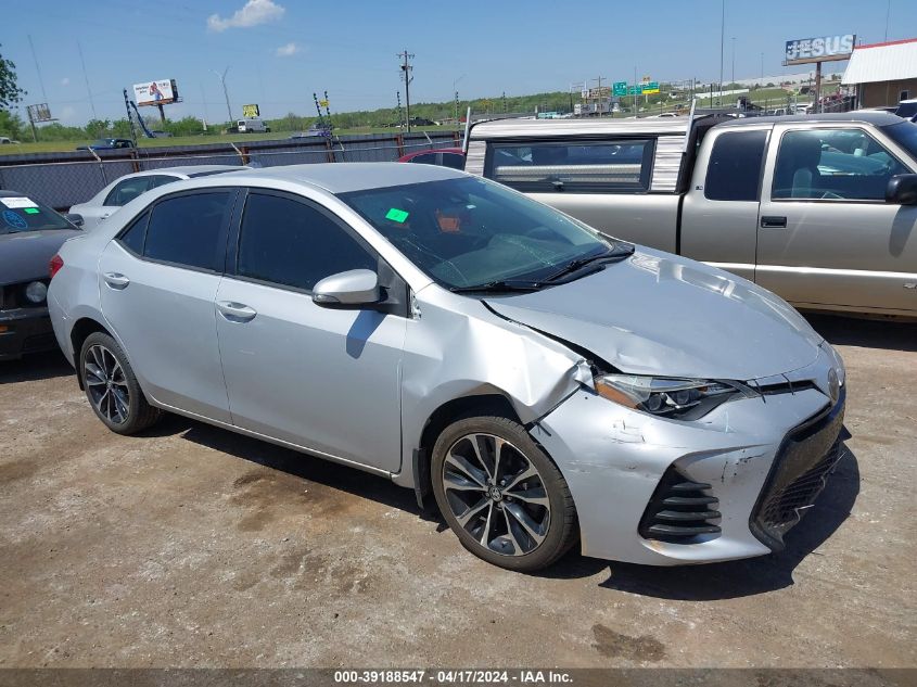 2019 TOYOTA COROLLA SE