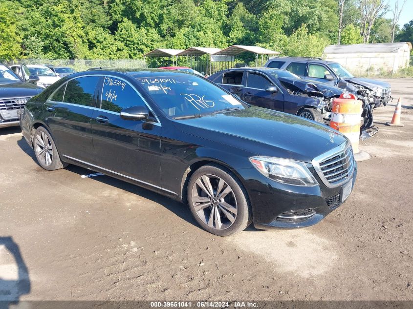 2016 MERCEDES-BENZ S 550 4MATIC