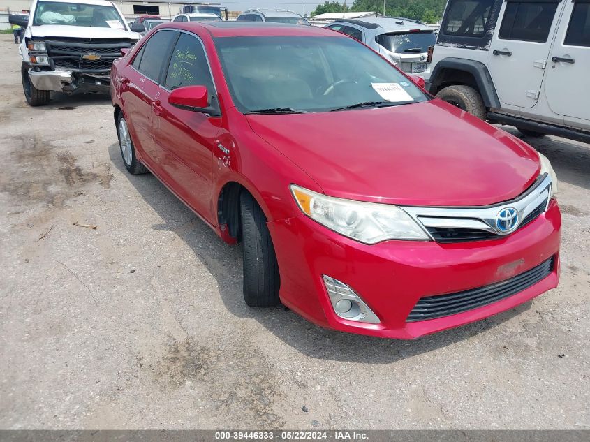 2012 TOYOTA CAMRY HYBRID XLE