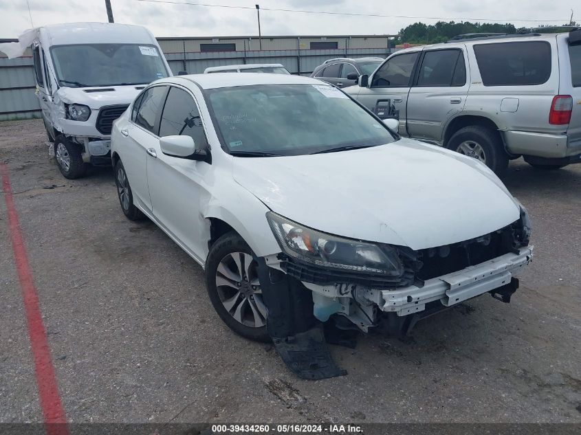 2015 HONDA ACCORD LX