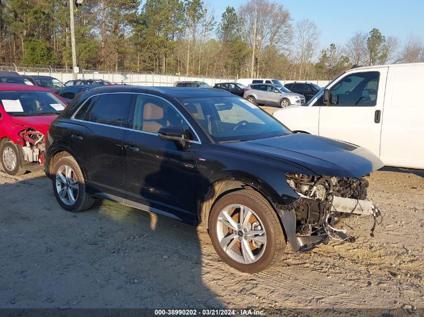 2021 AUDI Q3 PREMIUM 45 TFSI S LINE QUATTRO TIPTRONIC