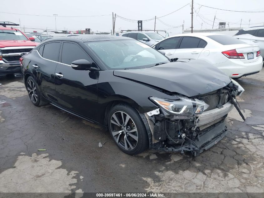 2018 NISSAN MAXIMA 3.5 SV