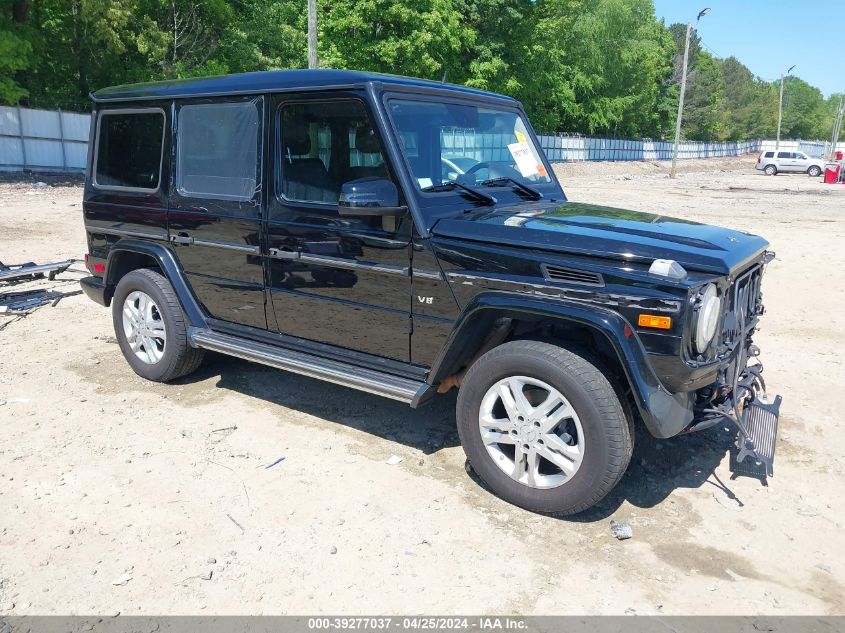 2015 MERCEDES-BENZ G 550 4MATIC