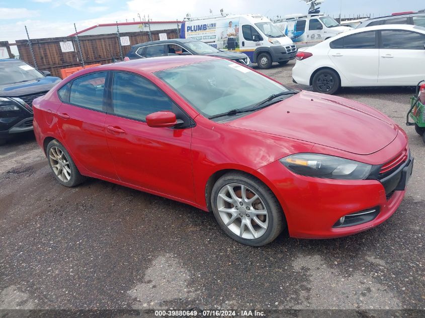 2013 DODGE DART RALLYE