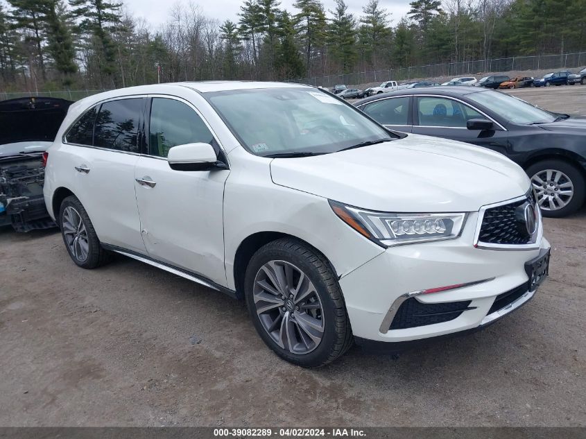 2018 ACURA MDX TECHNOLOGY PACKAGE   ACURAWATCH PLUS PKG