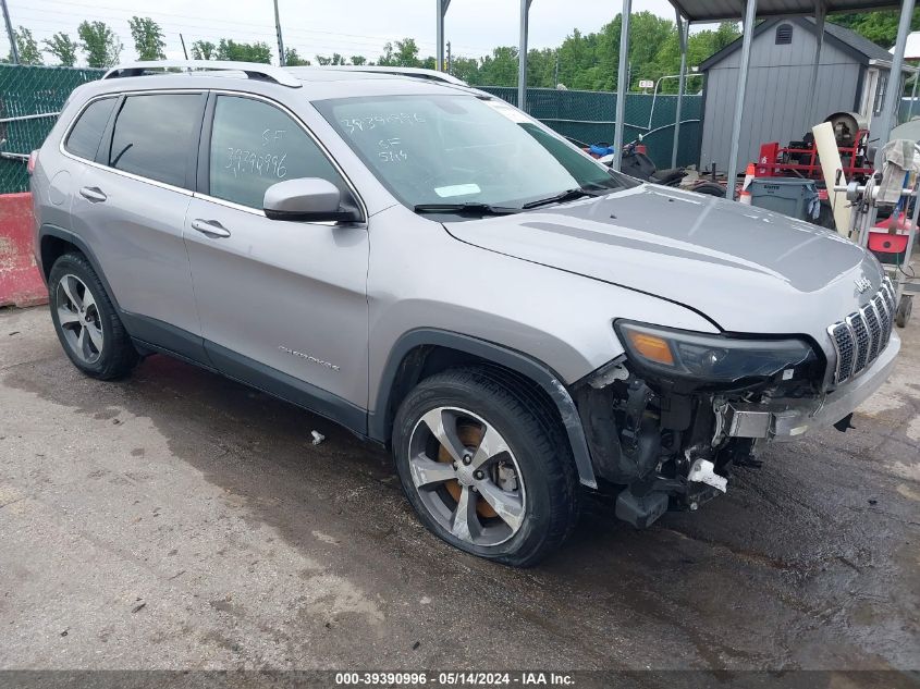 2019 JEEP CHEROKEE LIMITED 4X4