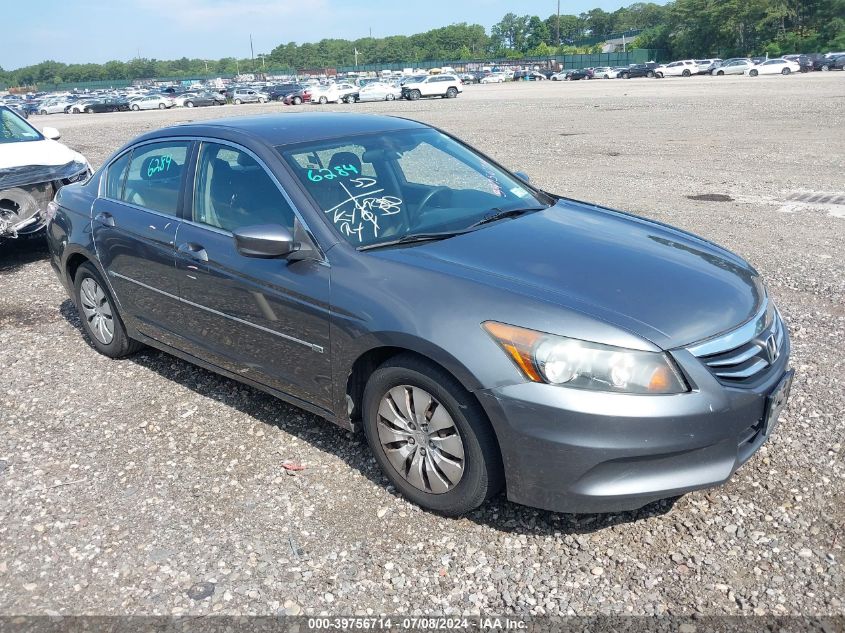 2012 HONDA ACCORD 2.4 LX