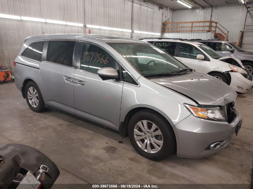 2016 HONDA ODYSSEY EXL