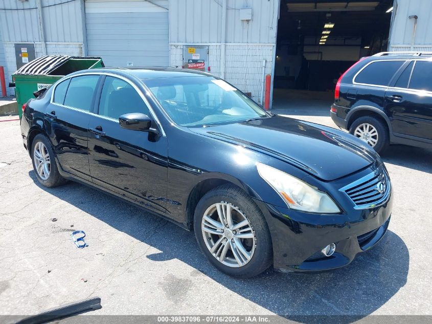 2012 INFINITI G37X