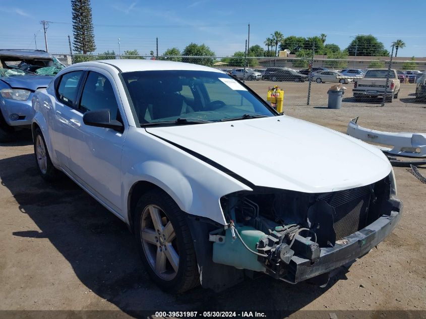 2013 DODGE AVENGER SE