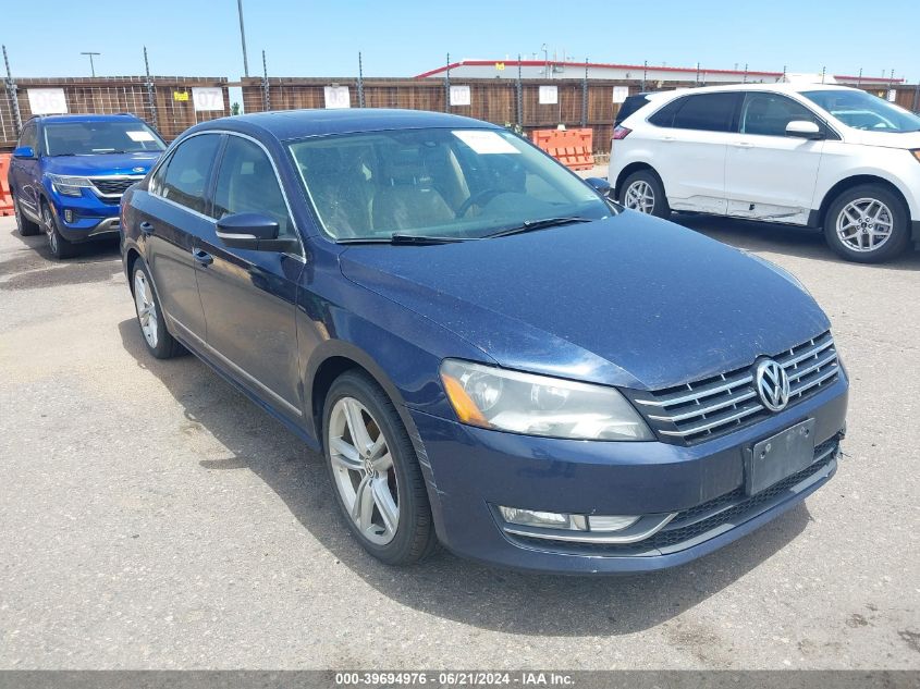 2014 VOLKSWAGEN PASSAT 2.0L TDI SEL PREMIUM