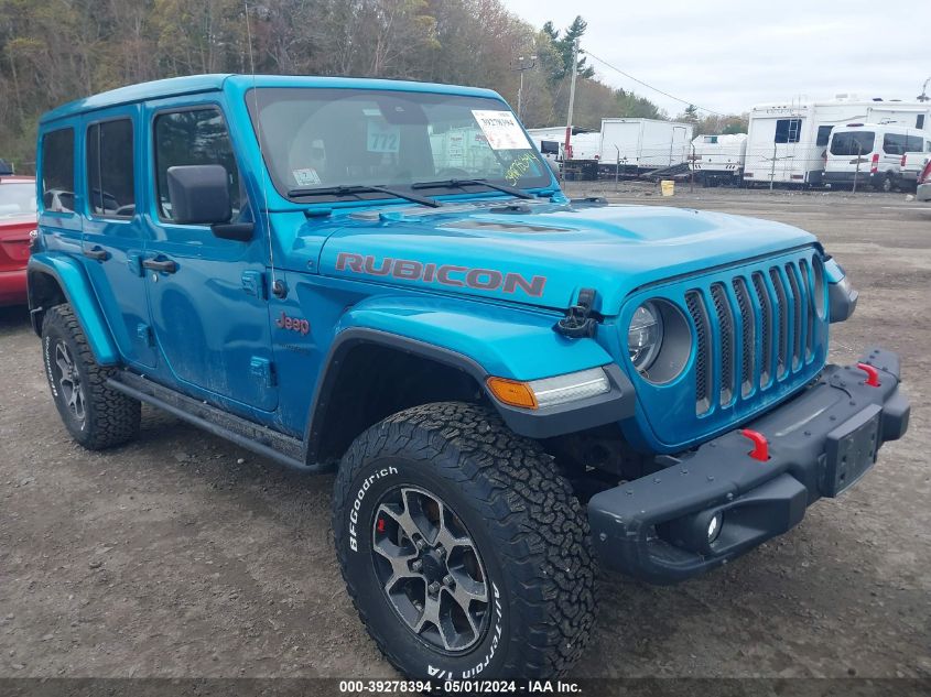 2020 JEEP WRANGLER UNLIMITED RUBICON 4X4