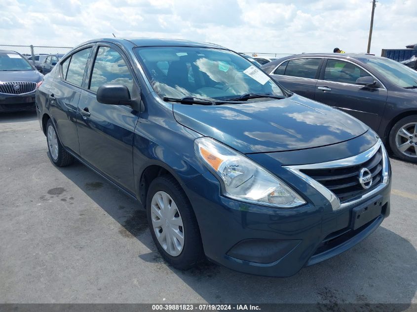 2015 NISSAN VERSA 1.6 S