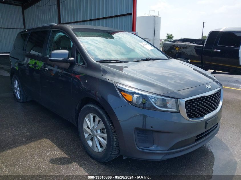 2017 KIA SEDONA LX