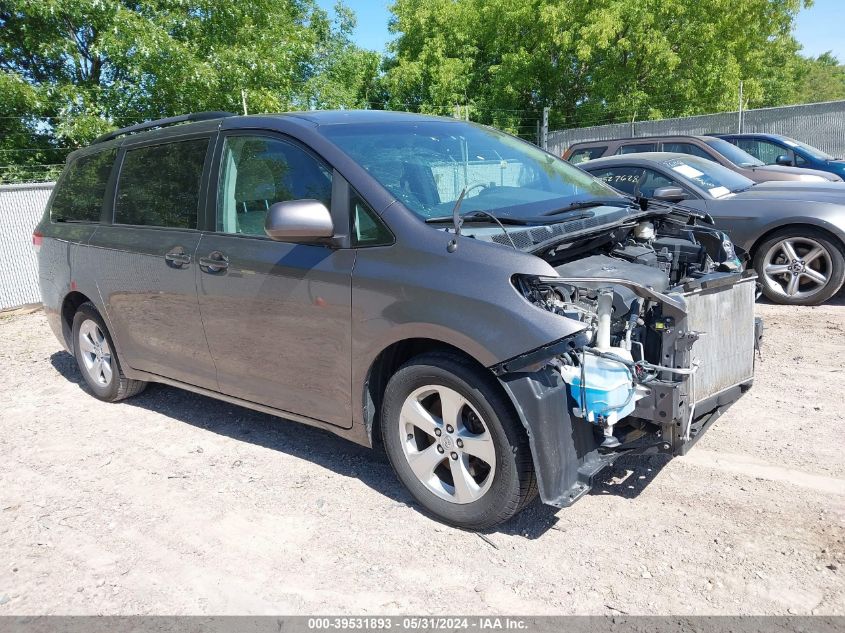 2014 TOYOTA SIENNA LE V6 8 PASSENGER