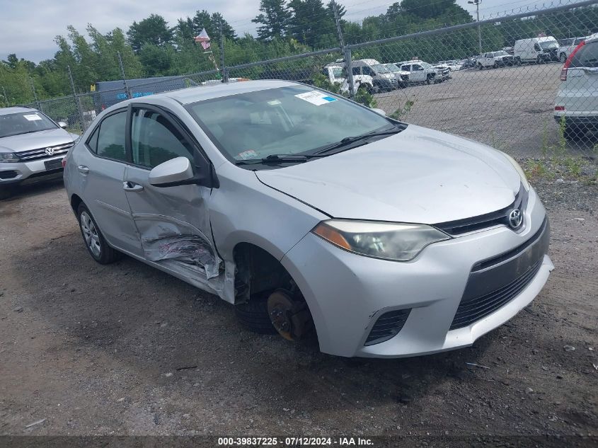 2015 TOYOTA COROLLA LE