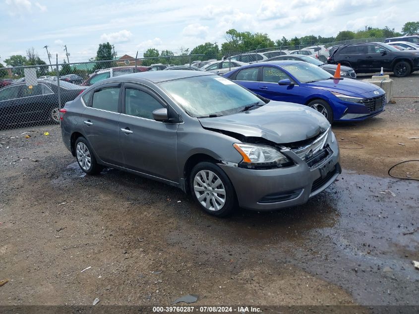 2015 NISSAN SENTRA S