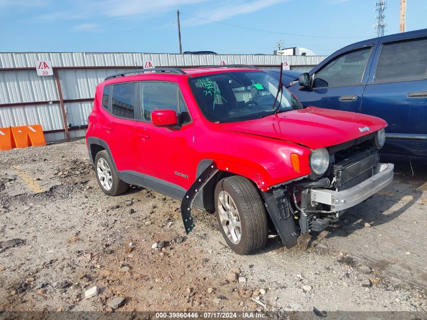 2018 JEEP RENEGADE LATITUDE FWD