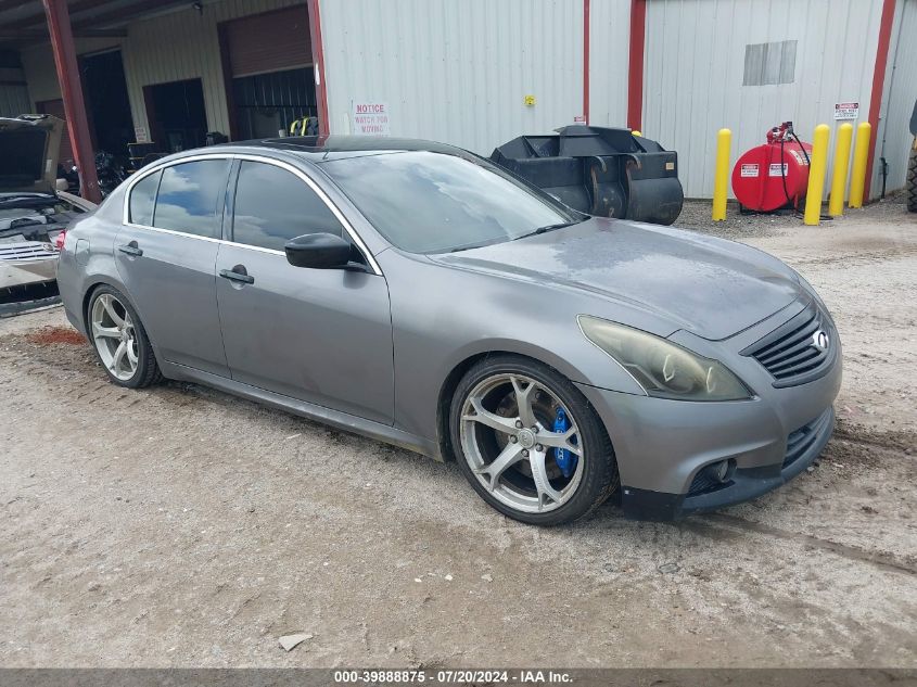 2010 INFINITI G37X