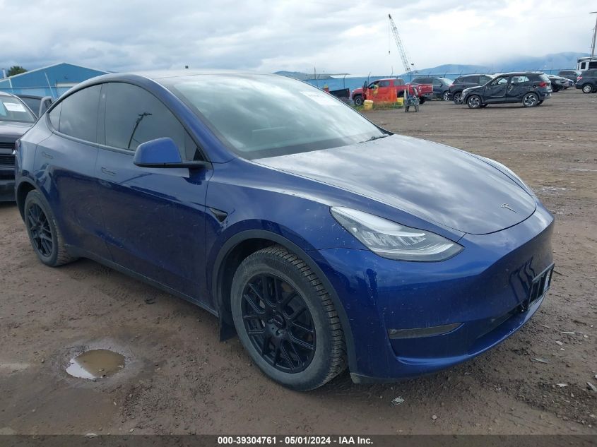 2021 TESLA MODEL Y LONG RANGE DUAL MOTOR ALL-WHEEL DRIVE