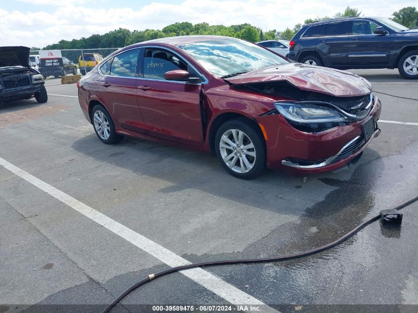 2016 CHRYSLER 200 LIMITED